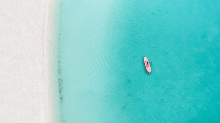 Blue waters of Turks and Caicos