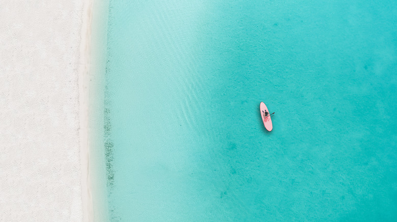 Blue waters of Turks and Caicos