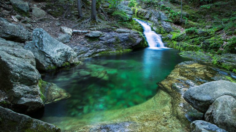 Rattlesnake Flume and Pool, Maine