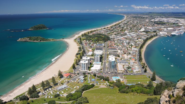 Mount Manganui Beach, New Zealand