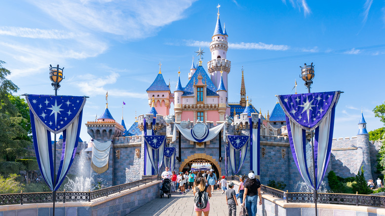 Sleeping Beauty's Castle in Disneyland