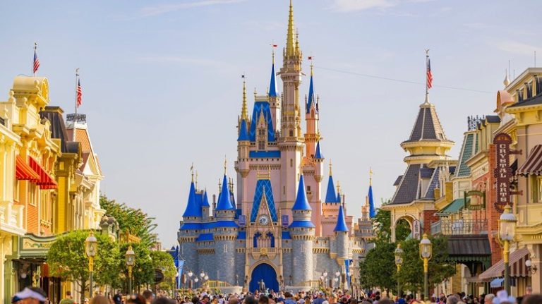 Main Street USA Cinderella Castle