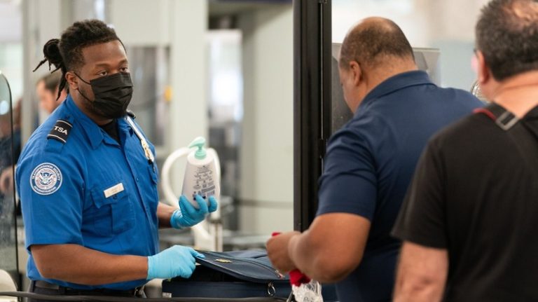 TSA security checkpoint