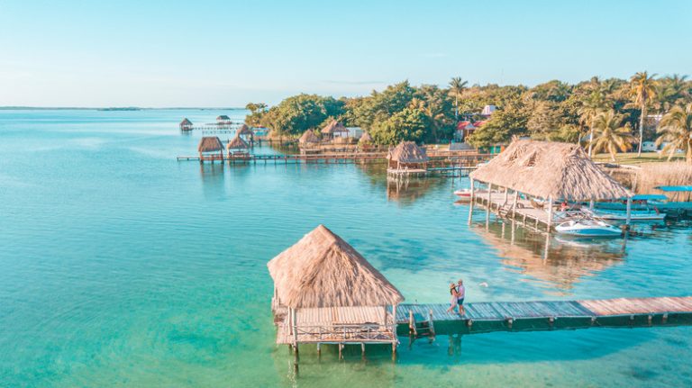 Coast of Bacalar, Mexico