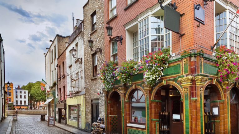 Trendy Irish pubs in Temple Bar