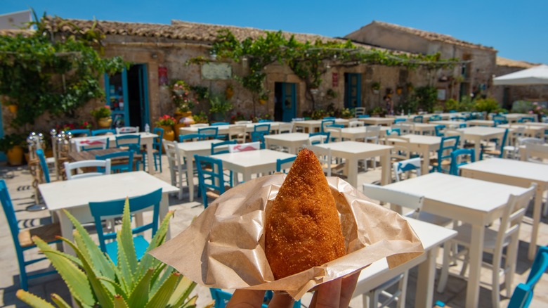 Battered fish in Marzamemi