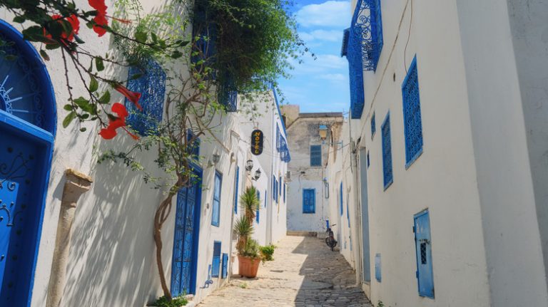 street in SIdi Bou Said