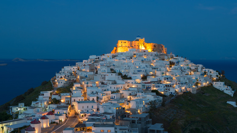 Astypalaia Island facing the castle