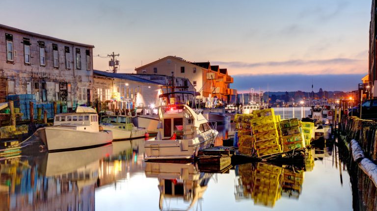 Portland, Maine harbor