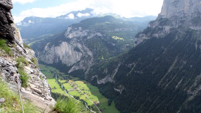 Murren via ferrata Switzerland