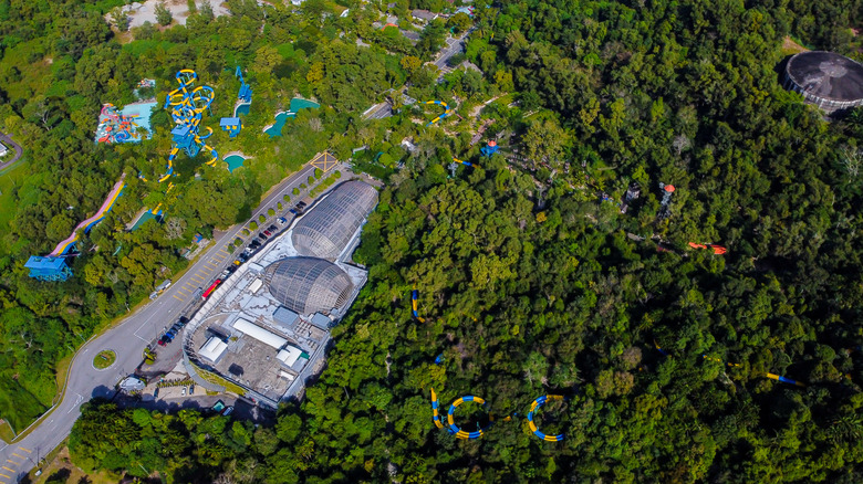 Aerial view of Escape Penang