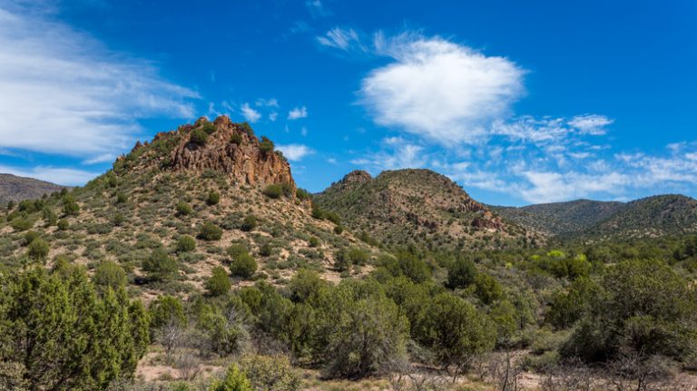 blue sky arizona mesa