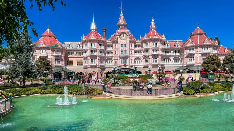 Entrance to Disneyland Paris