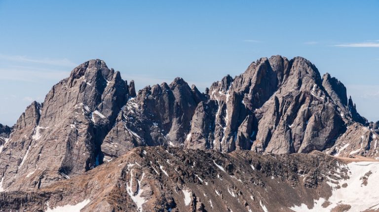 Crestone Peak and Crestone Needle in southern Colorado