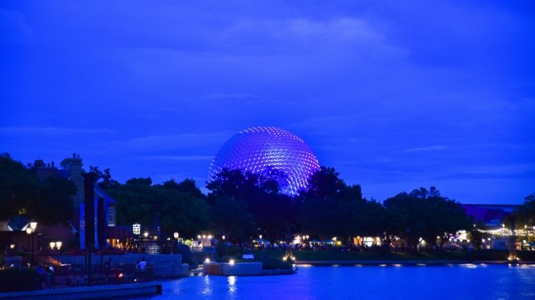 Nighttime at EPCOT