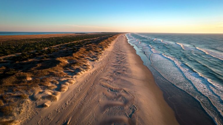 Ocracoke shoreline