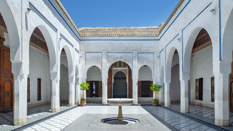 Marrakech Bahia Palace Morocco