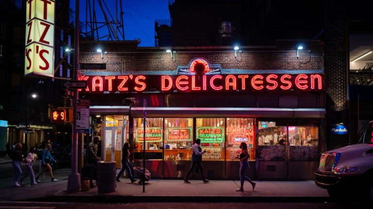 Katz's Delicatessen in New York