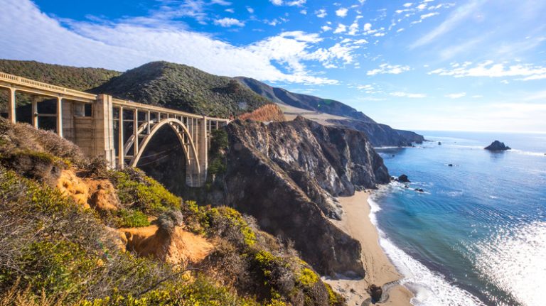 Coastal Bridge on Highway 1