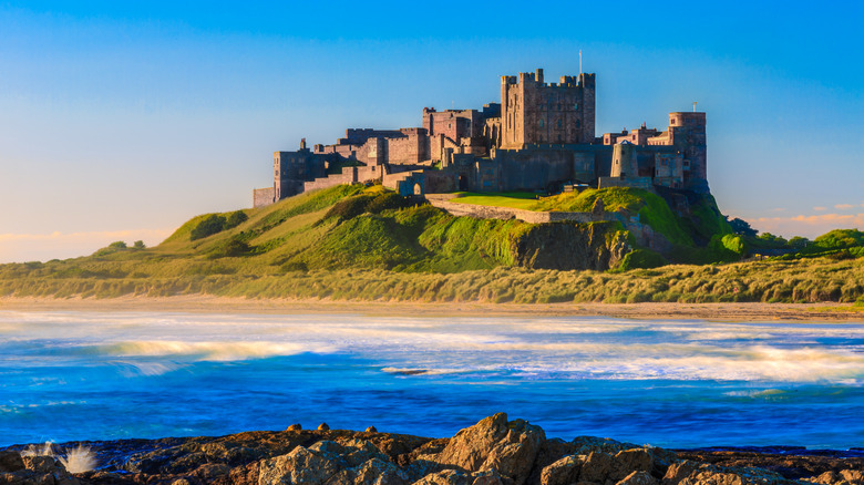 Bamburgh Castle UK best beaches