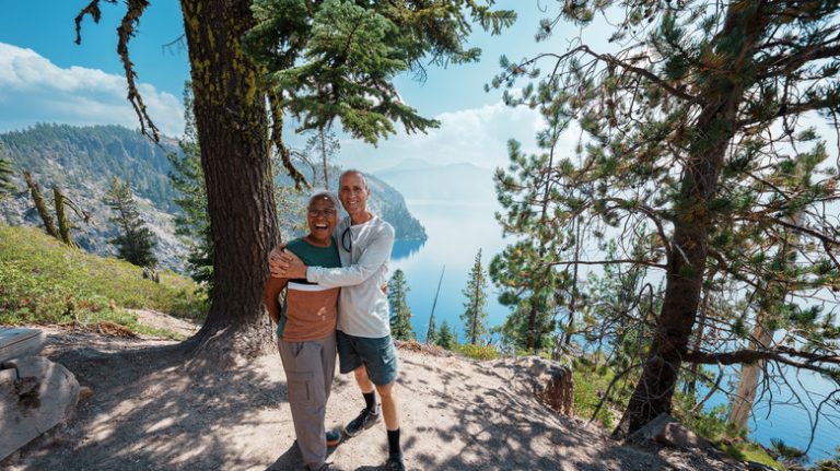 couple on overlook