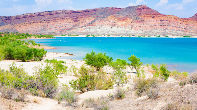 View over Quail Creek Reservoir