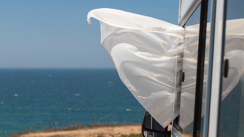 Car privacy curtain