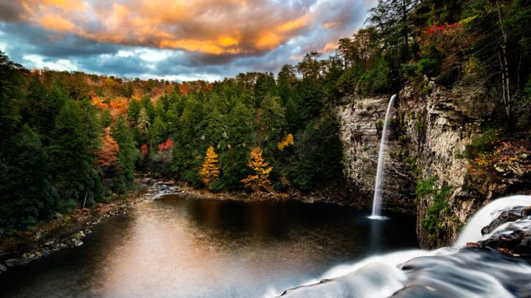 Waterfall at Fall Creek Falls