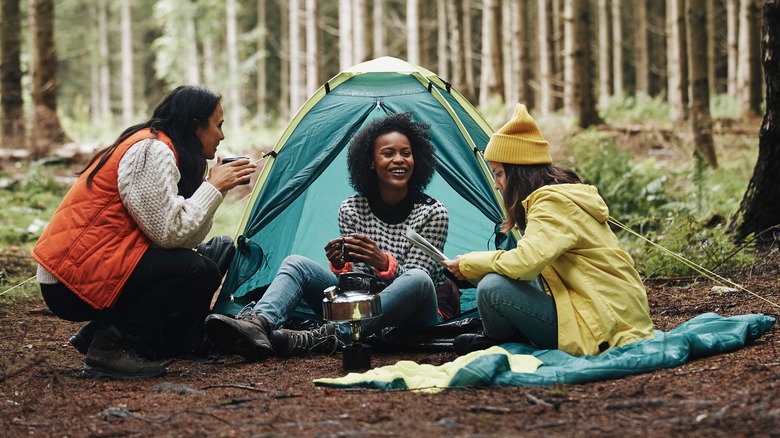 Group of campers