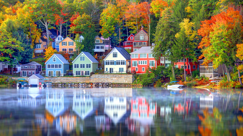 Fall foliage in New Hampshire