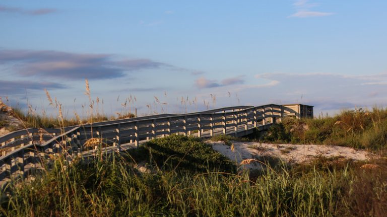 Anastasia State Park walkway