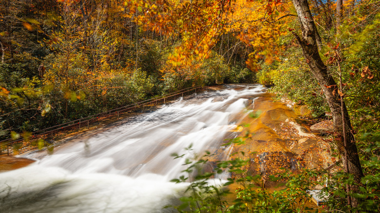 sliding rock