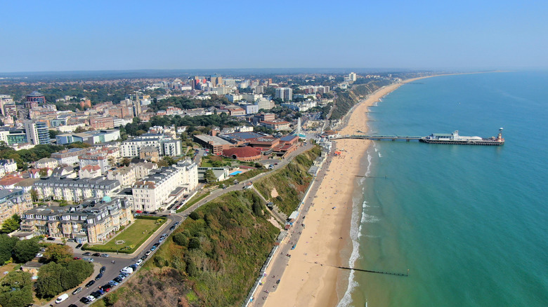 Bournemouth Beach England