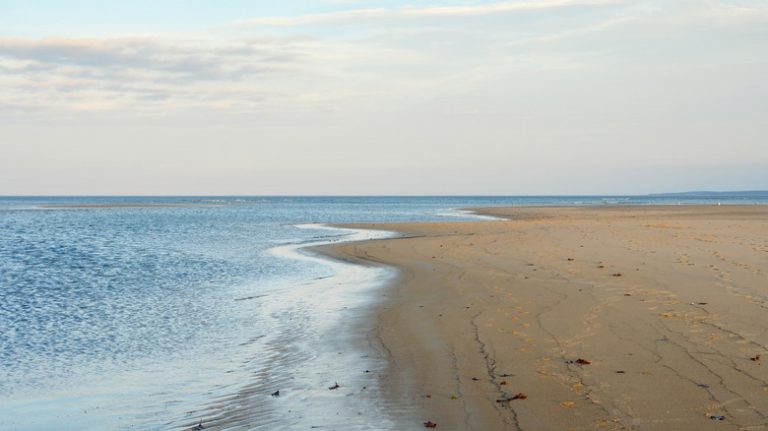 beautiful white sands of Crane Beach