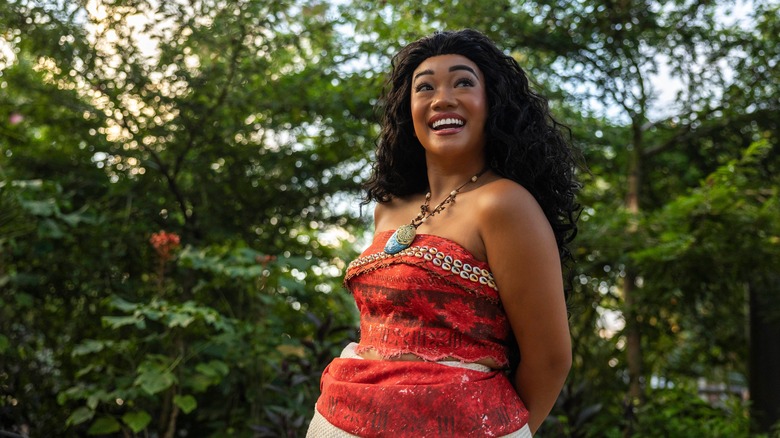 Disney Moana character actor smiling