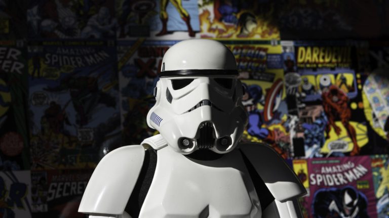 Portrait of a storm trooper