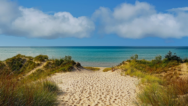 Indiana Dunes National Park beach