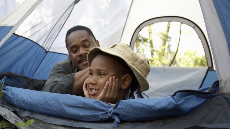 Family camping