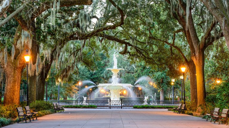 Fountain in Forsyth Park