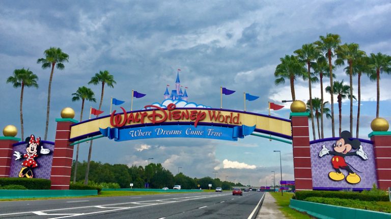 Entrance to Walt Disney World