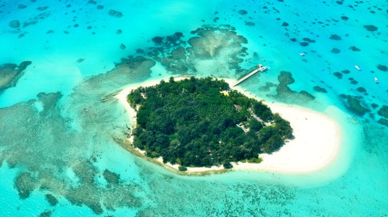 Northern Mariana Islands from above