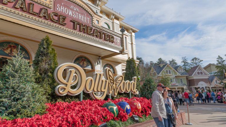 Dollywood on a summer day