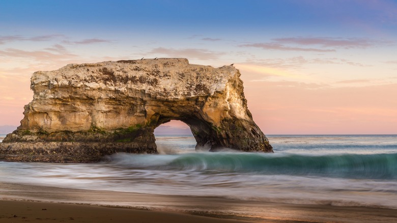 Natural Bridges State Beach, California