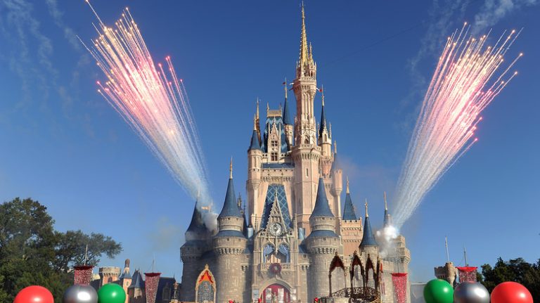 Disney Magic Kingdom fireworks