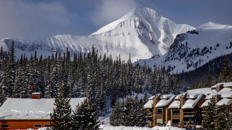 Lone Peak at Big Sky Mountain