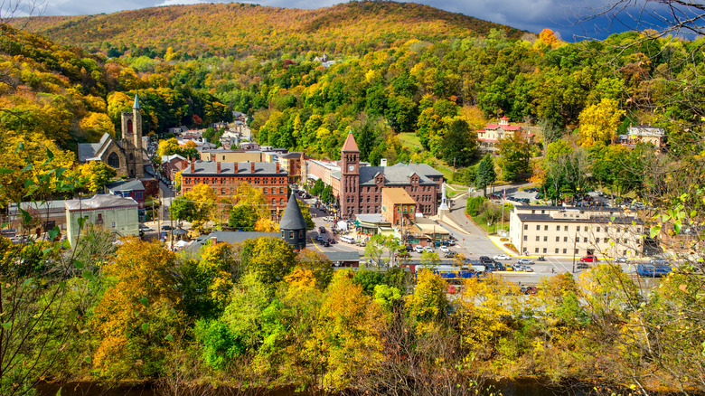 Jim Thorpe town view