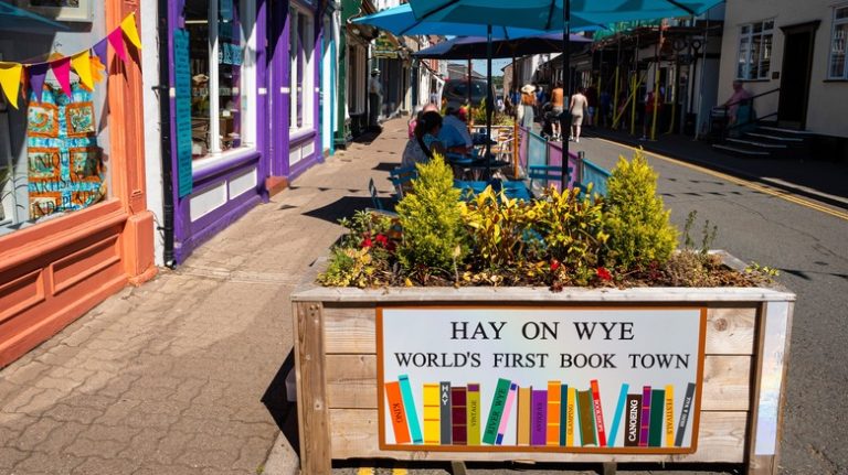 Hay-on-Wye street image