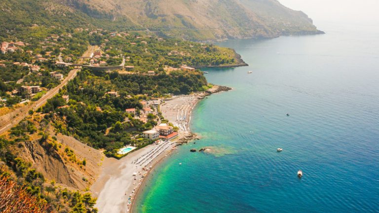 Coastline of Maratea, Italy