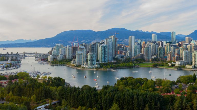 Vancouver from False Creek