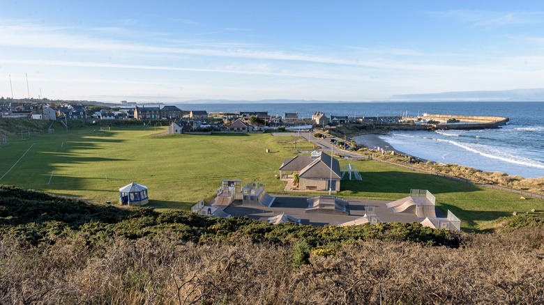 Hopeman village, Moray, Scotland